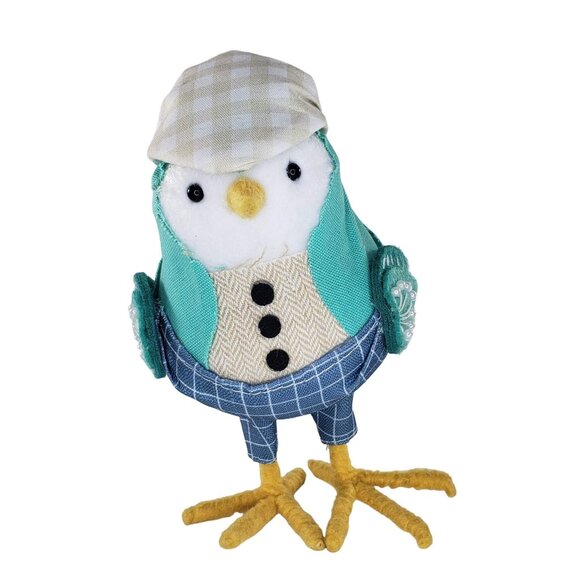 Target Spritz 2018 Bird Poppy Blue Easter Spring Newsboy Cap - Picture 1 of 8